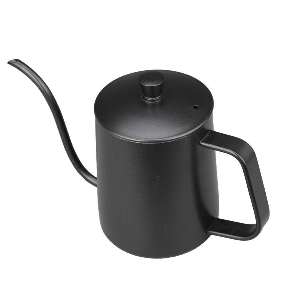 Stainless Steel Coffee Kettle With Flow Spout — 3