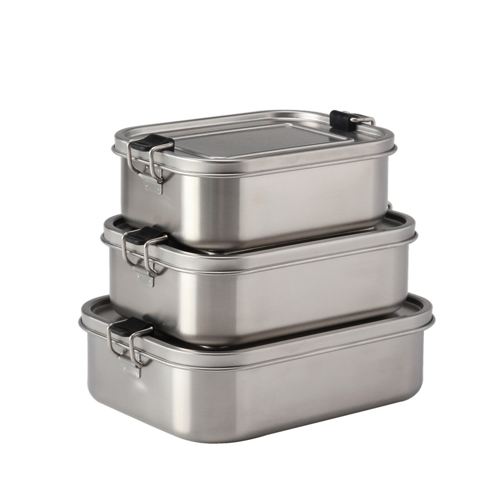 Stainless Steel Lunch Box — product information