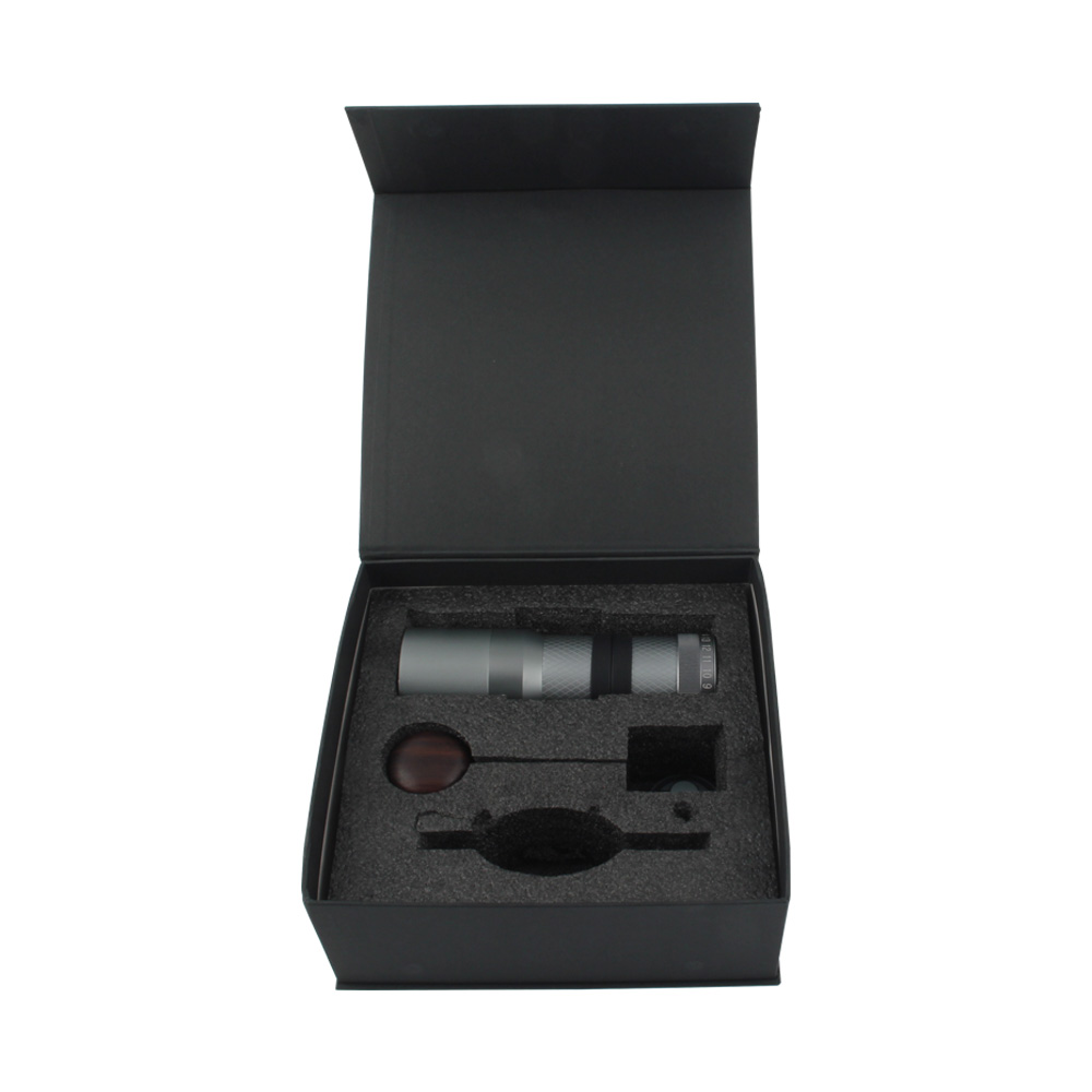 Adjustable Settings Manual Coffee Grinder for French Espresso Moka, Manual Burr Coffee Grinder — 4
