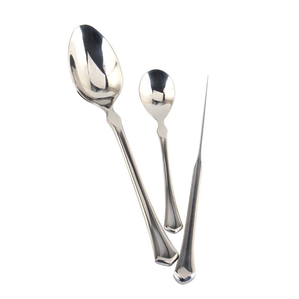 3pcs Metal Steel Flatware Sets — 5
