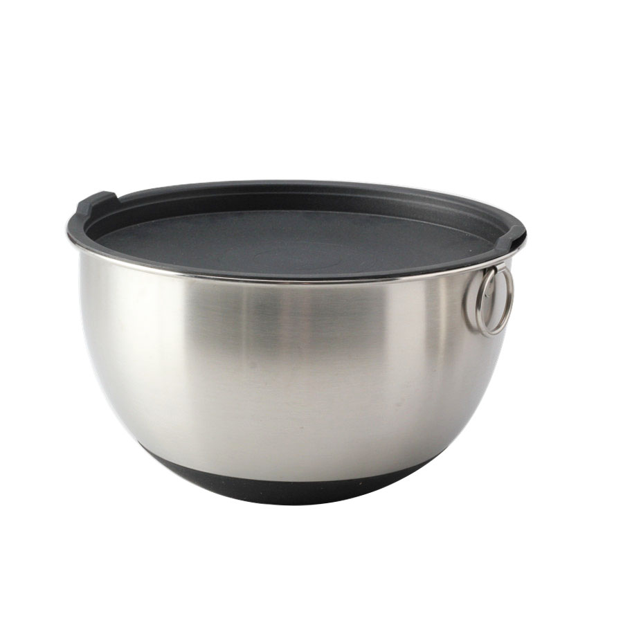 Stainless Steel Salad Bowl With 3 Different Grater (Only 5QT Has Grater) — 2