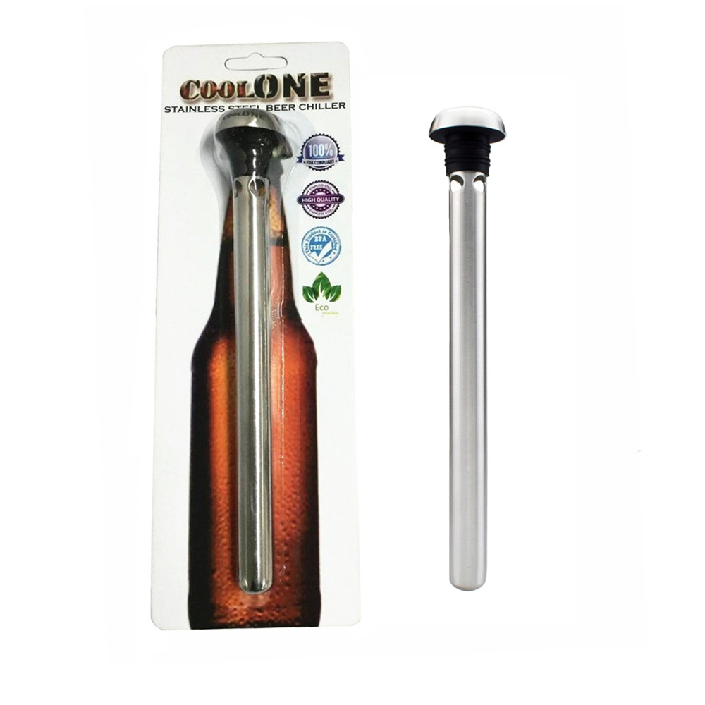 Beer Chiller Sticks for Bottles, Stainless Steel, Fast Cooling to Keep Drinks Cold