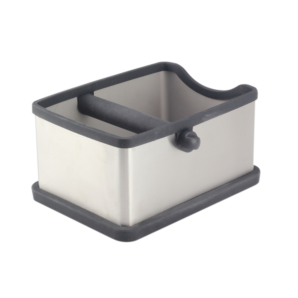 Stainless Steel Coffee Ground Knock Box, Coffee Maker Accessories — 4