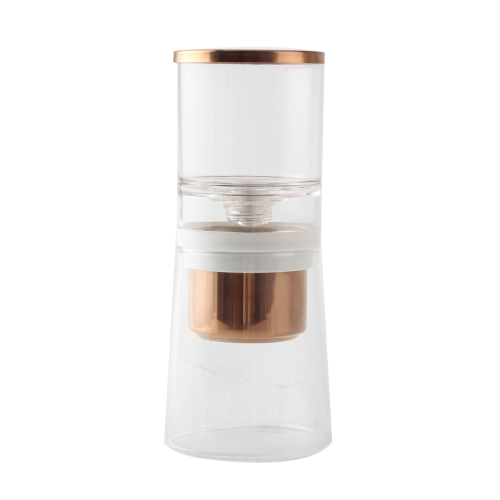 Ice Drip Coffee Maker 14oz Cold Brew Coffee Smooth Dripper Slow Cold Drip Iced Coffee Concentrate Brewer with Adjustable Water Flow — product information