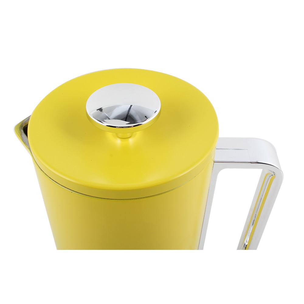 Double Wall Stainless Steel Coffee Maker, Modern French Press — product information
