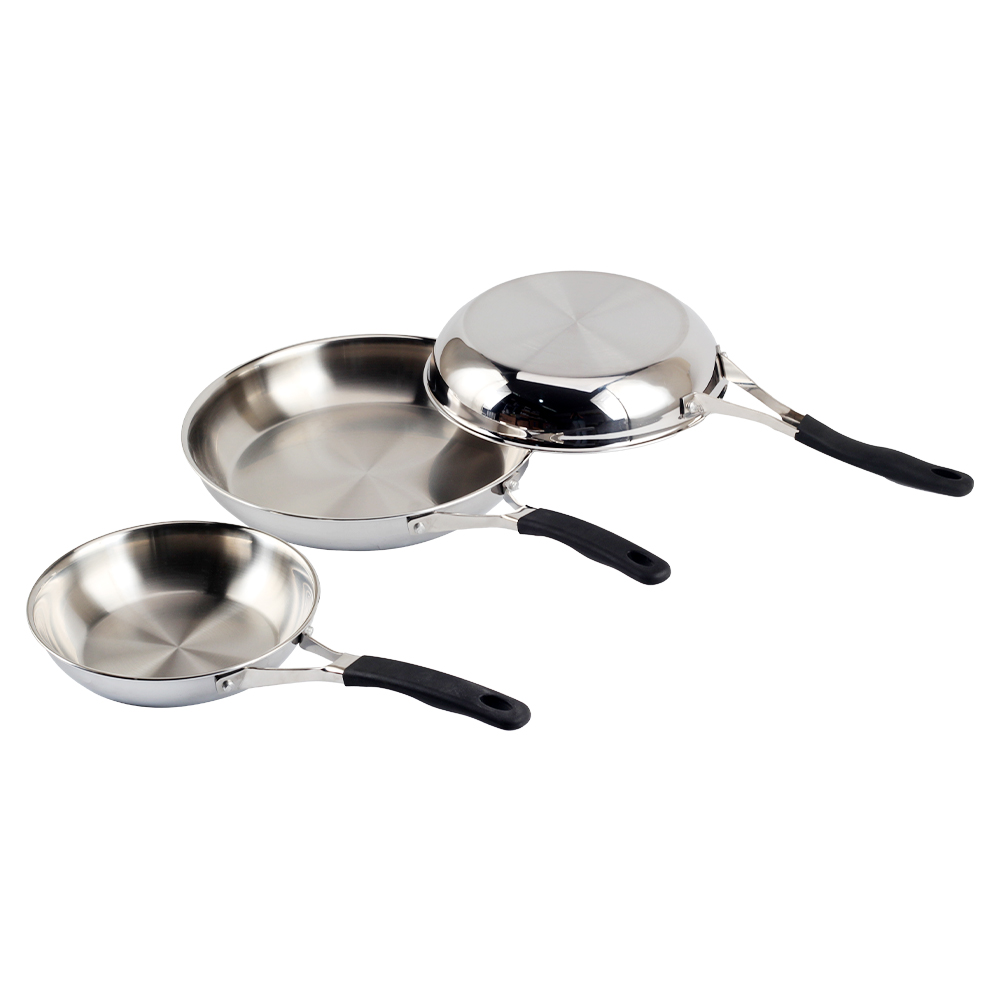 Whole Tri-Ply Stainless Steel Cookware Set — 7