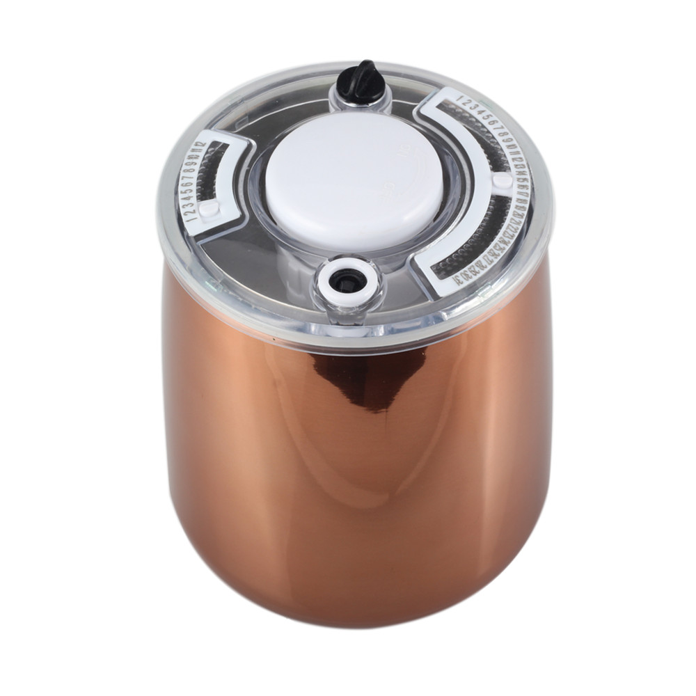 Stainless Steel Airtight Canister Food Storage Container, Kitchen Jar With Clear Lid — product information