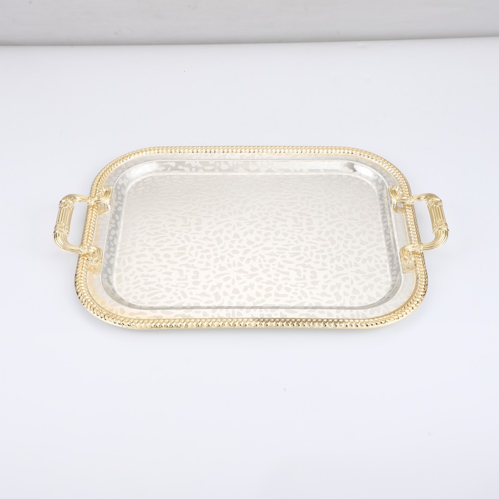 Coffee Tea Serving Rectangular Tray — 2