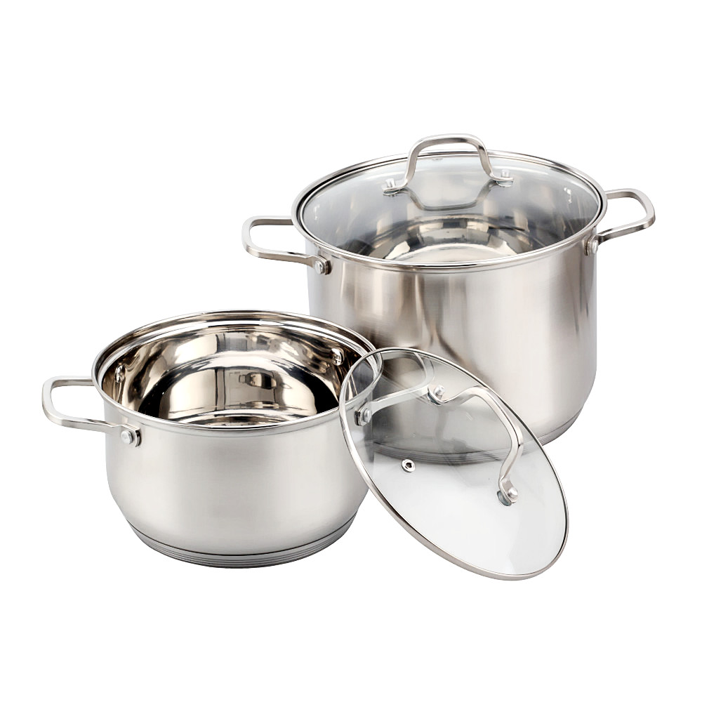9pcs Stainless Steel Cookware Sets — 3