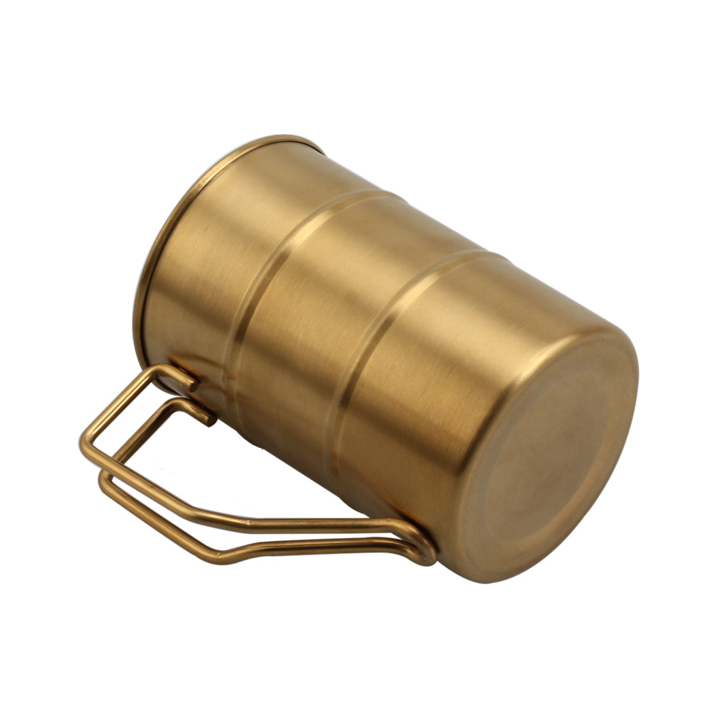 Large Capacity Foldable Metal Drinking Cups — 5