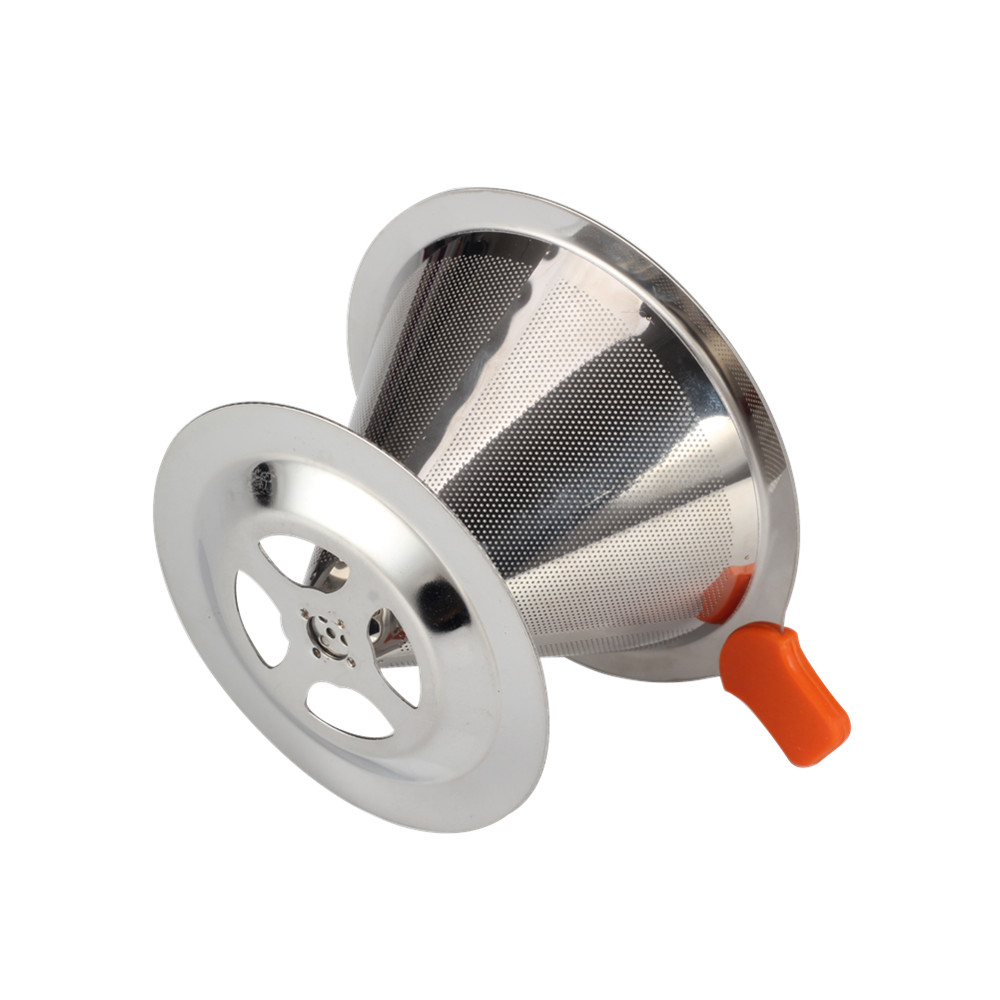 Slow Drip Paperless Coffee Filter, Pour Over Coffee Maker for 3-4 Cup Brew — product information