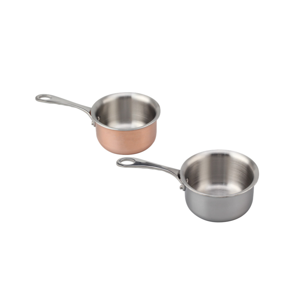 Triply Mini Stainless Steel Mini Sauce Pot — 3