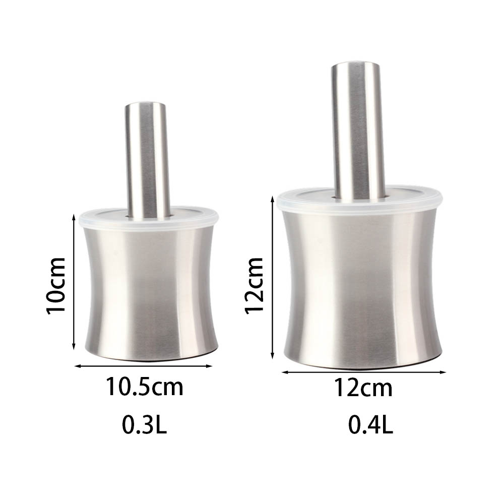 Stainless Steel Mortar and Pestle Set with Lid for Spice Medicine Grinder Coffee Bean Crusher — product information