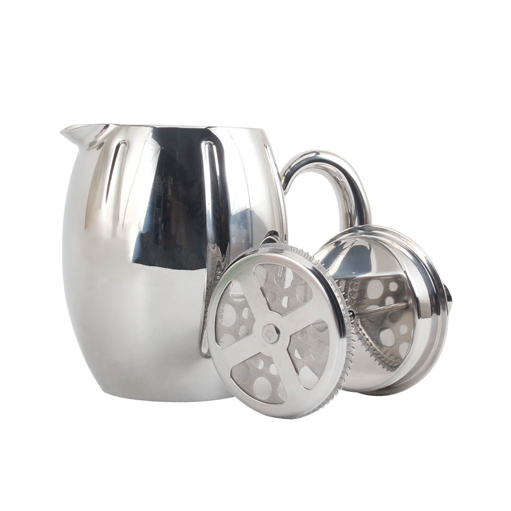 Large 34oz Capacity for 4 Cups Double Wall French Press — product information