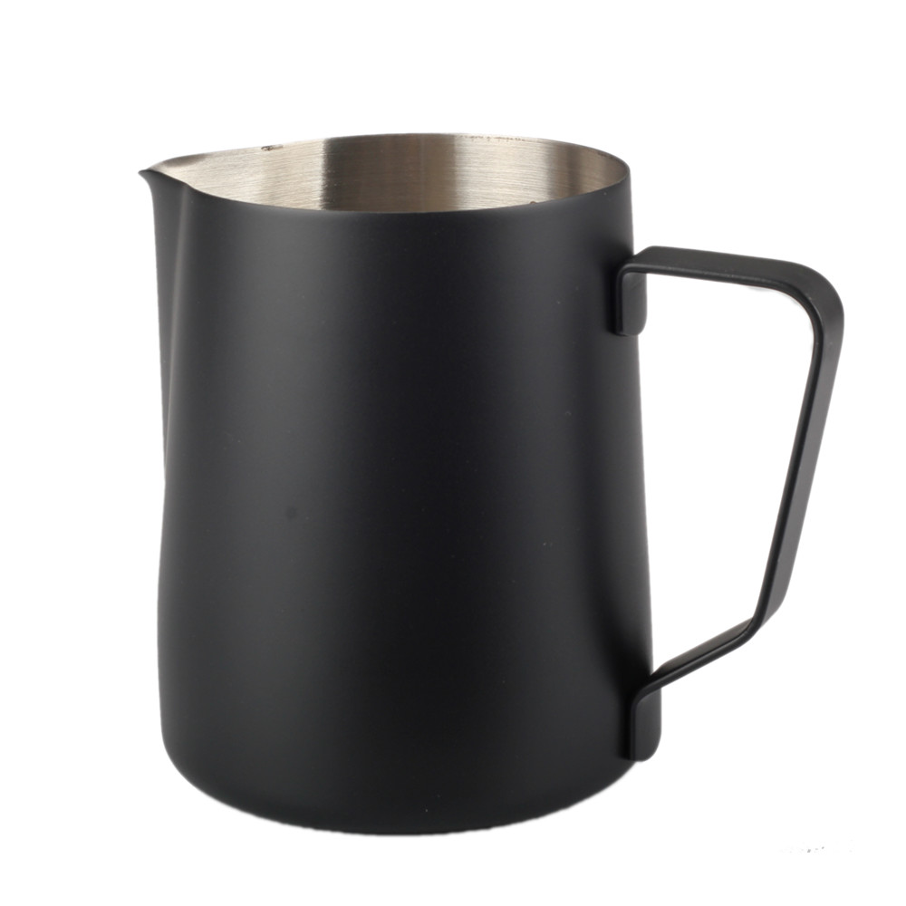Black Espresso Milk Frothing Pitcher 600 ml — product information