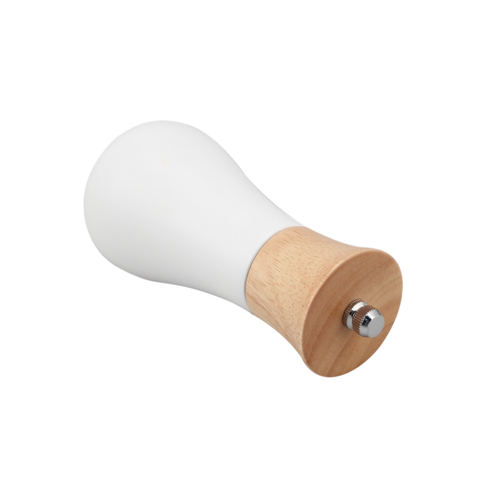 Wooden Salt And Pepper Grinder, Adjustable Coarseness With Ceramic Grinders — 3