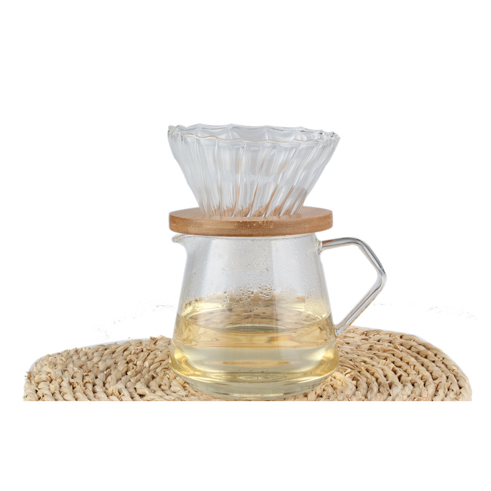 Glass Coffee Dripper, Hand Coffee Brewer for Home — 5