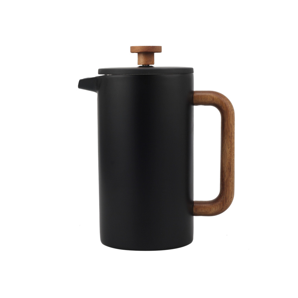 34OZ Stainless Steel Double Wall French Press — 2