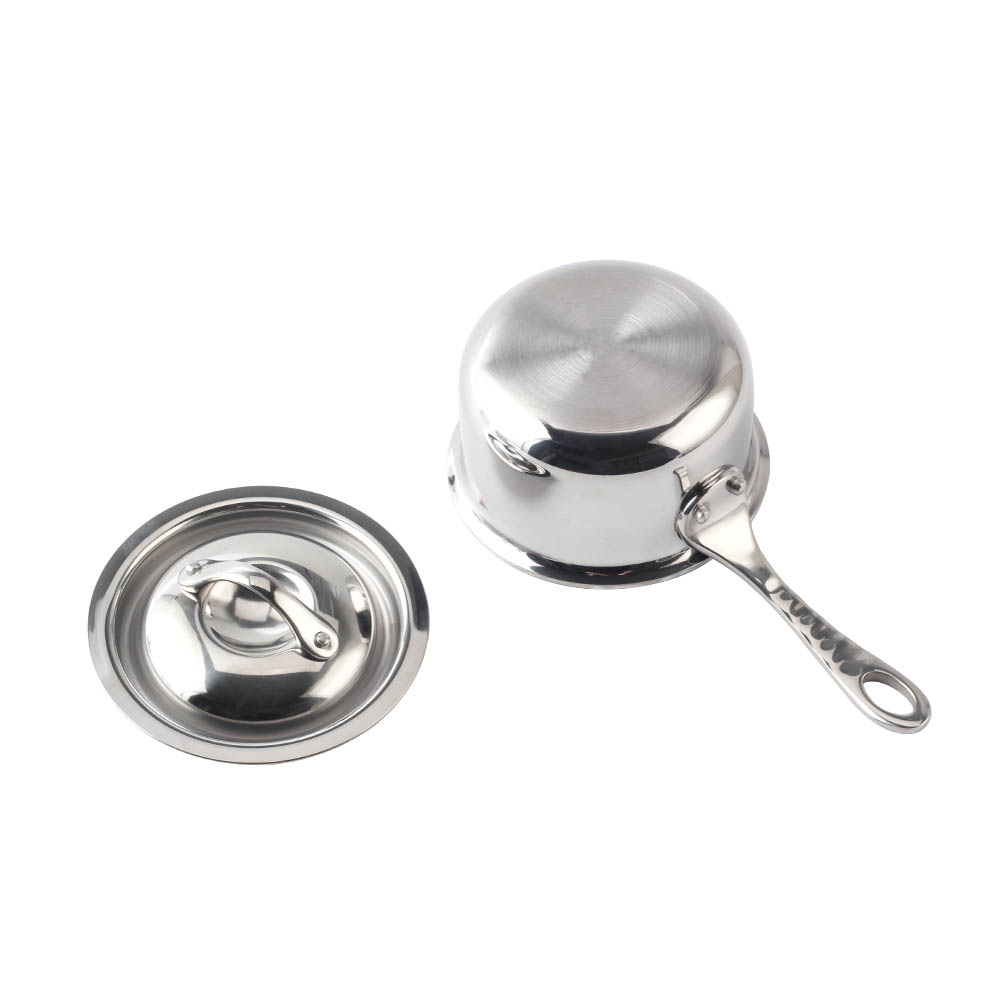 Triply Mini Stainless Steel Mini Sauce Pot With Cover — product information