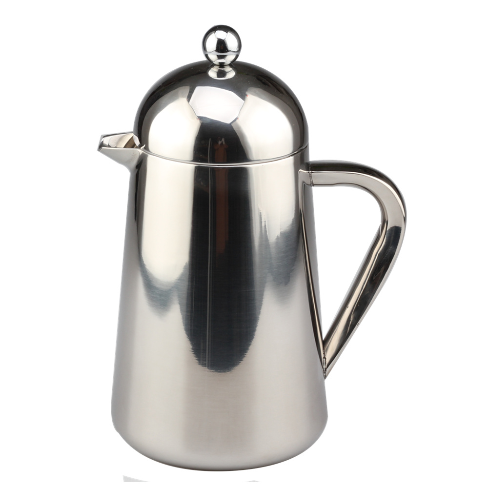 Double Wall French Press Coffee And Tea Maker 34oz — product information