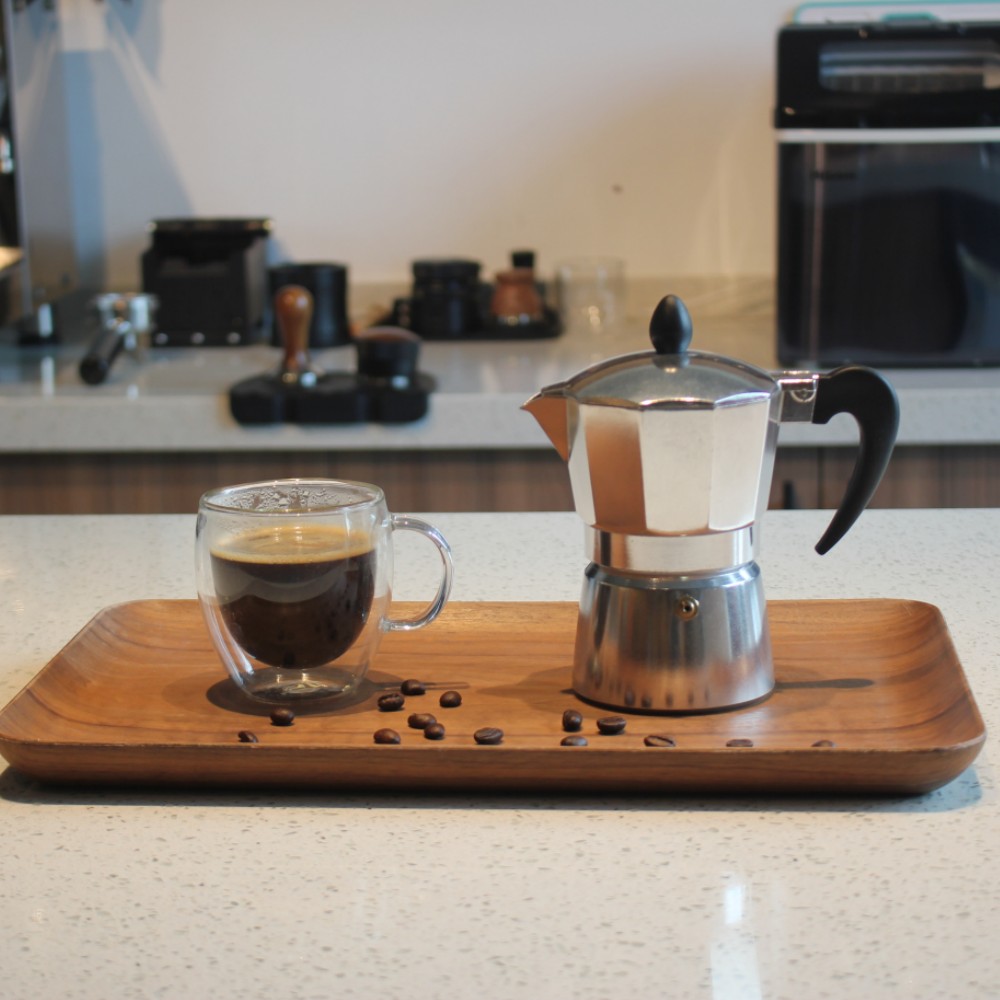 Metal Coffee Machine Maker, Moka Pot — product information