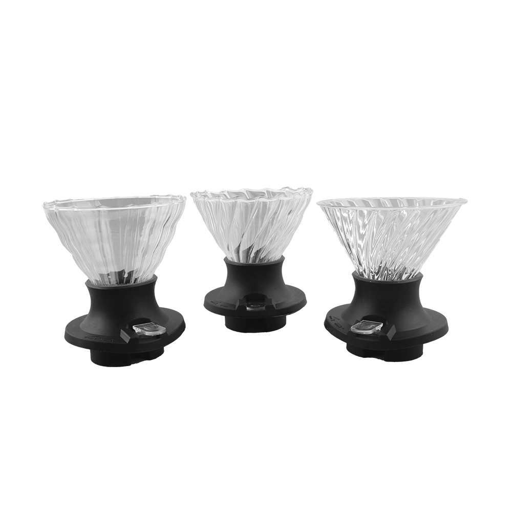 Clever Coffee Dripper, Espresso Drip Filter With on/Off Switch Glass Filter