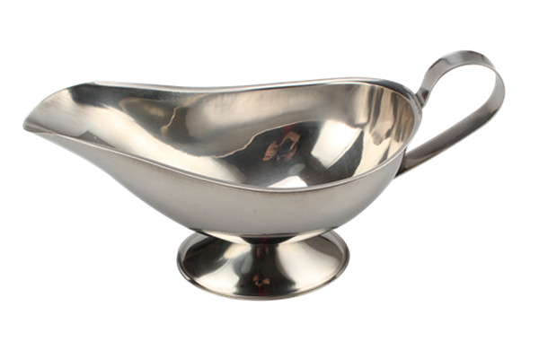 Stainless Steel Gravy Serving Dish, Sauce Pourer, Thanksgiving Gravy Bowl — 4