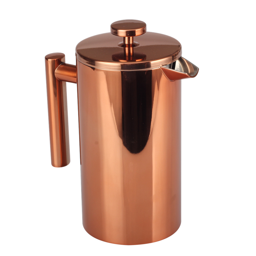 Copper Stainless Steel Double Wall Coffee Maker — 2