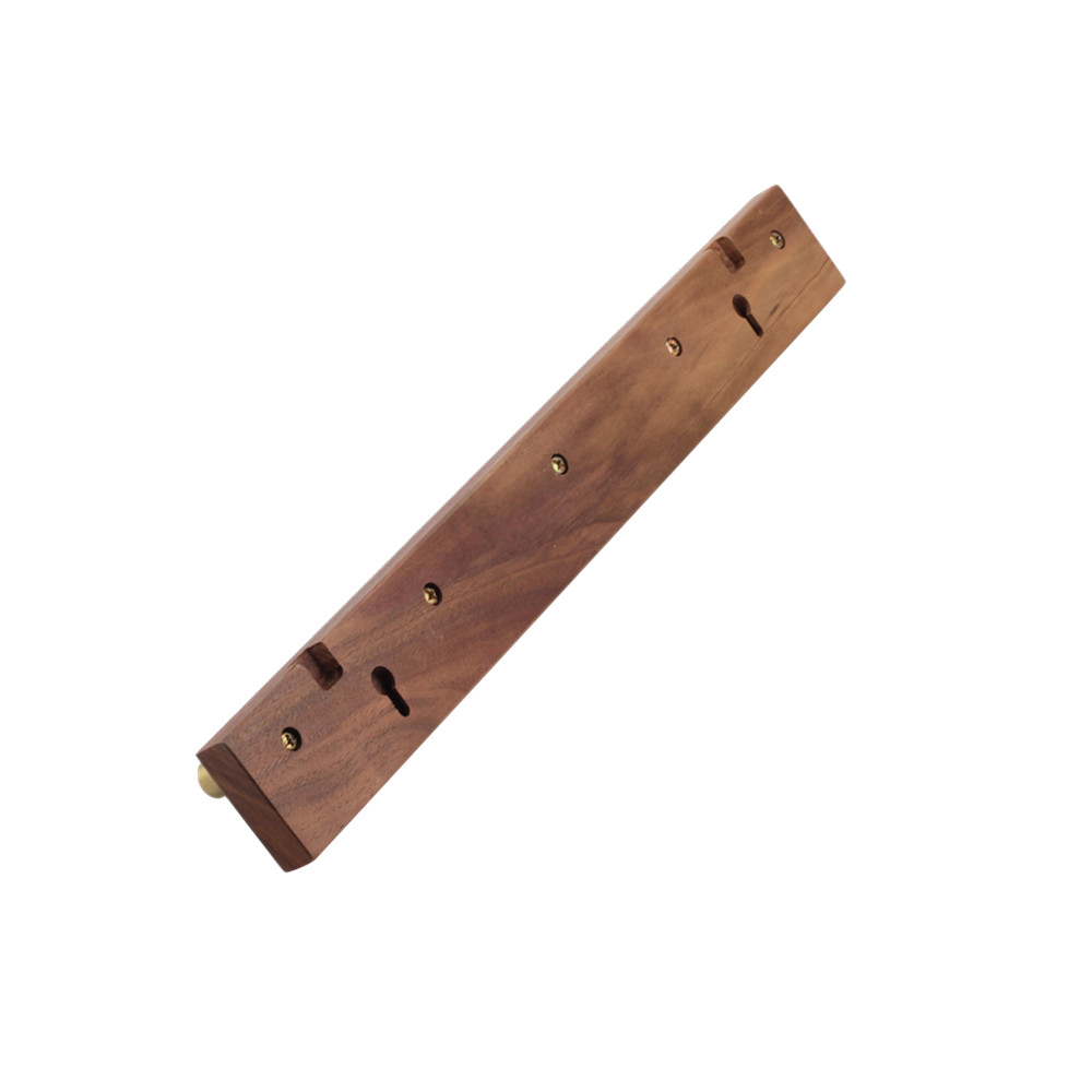 Wooden Wall Mounted Coat Rack, 5 Hooks for Hanging Clothes, Robes, Towels, Coats — product information