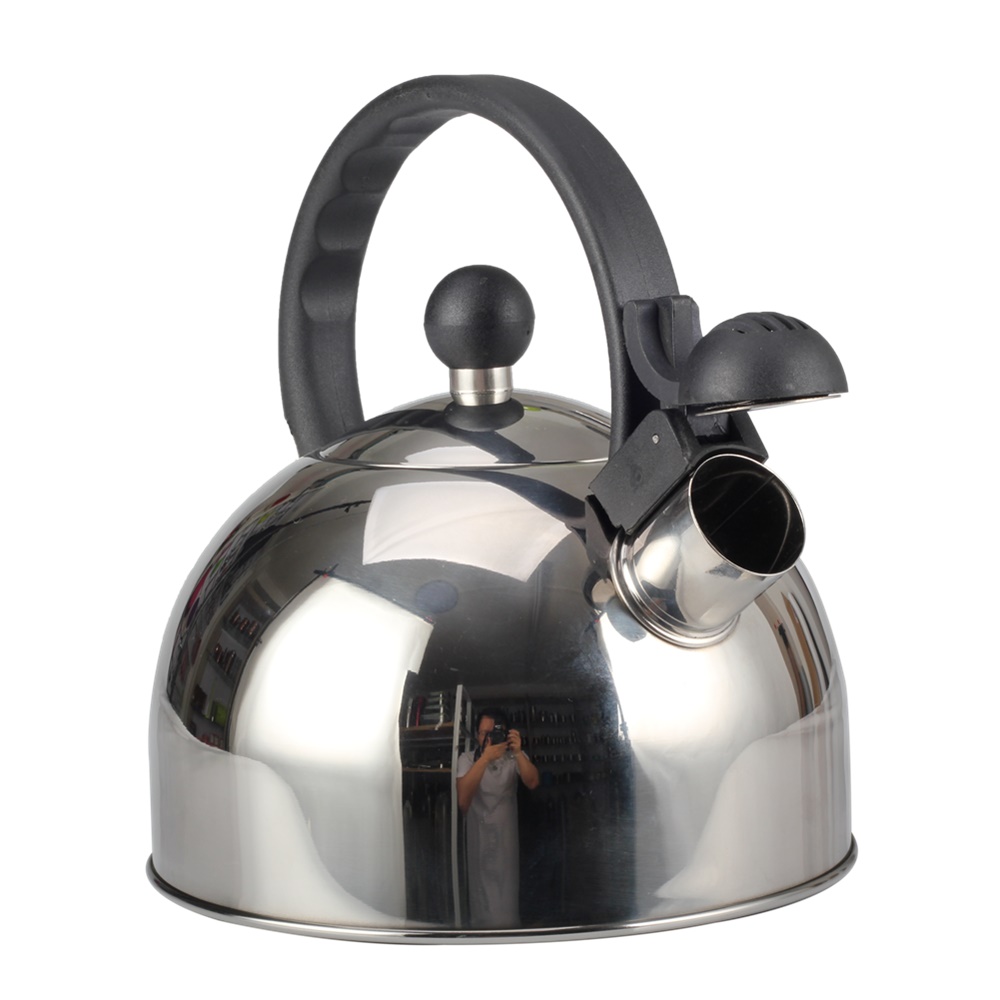Whistling Kettle Hob Kettle Kettle for Gas Induction-Silver — product information