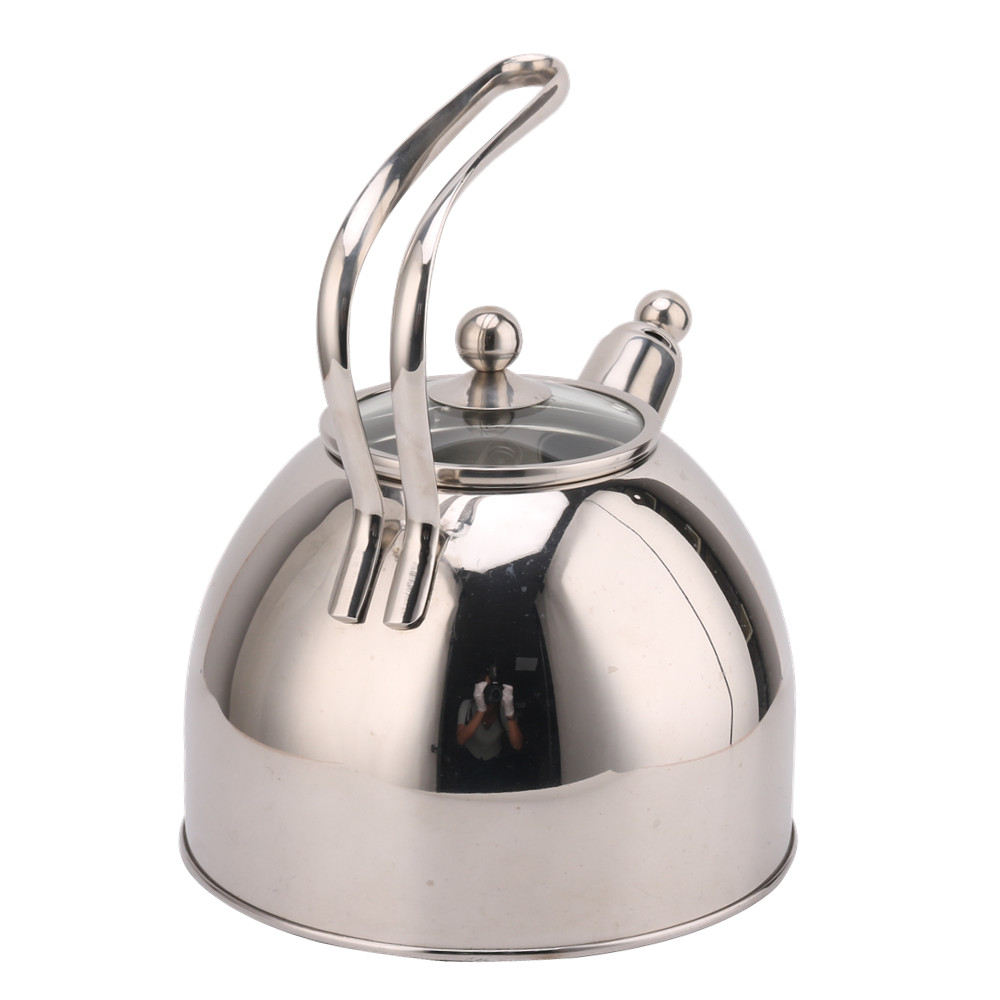 Stainless Steel Whistling Tea Kettle-Kettle With Flute-Tea Kettle — 4