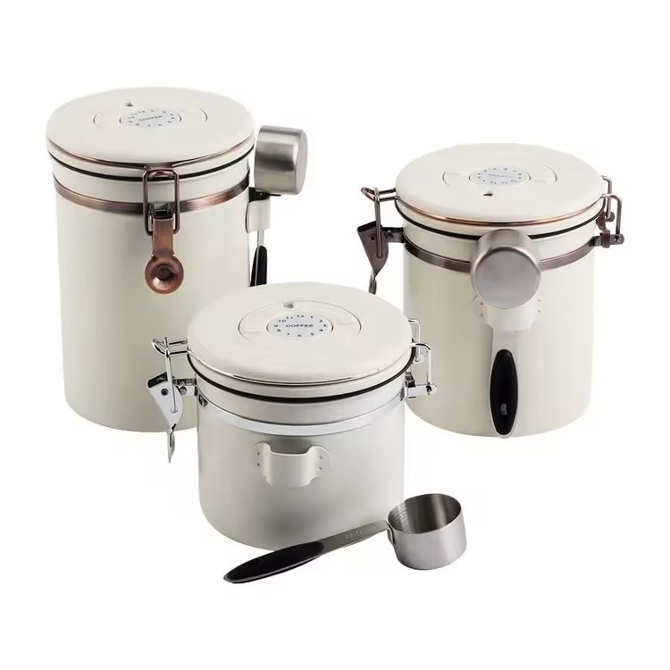 Stainless Steel Coffee Canister — 4