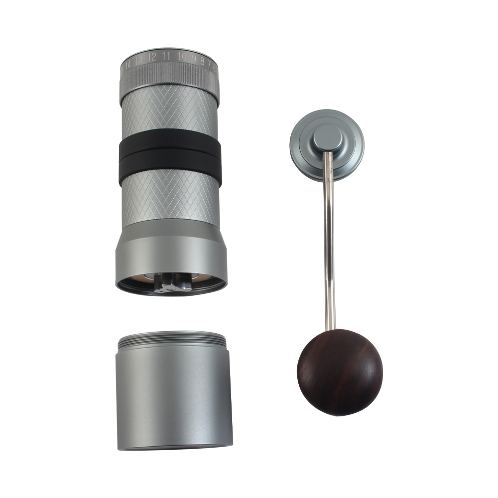 Adjustable Settings Manual Coffee Grinder for French Espresso Moka, Manual Burr Coffee Grinder — product information