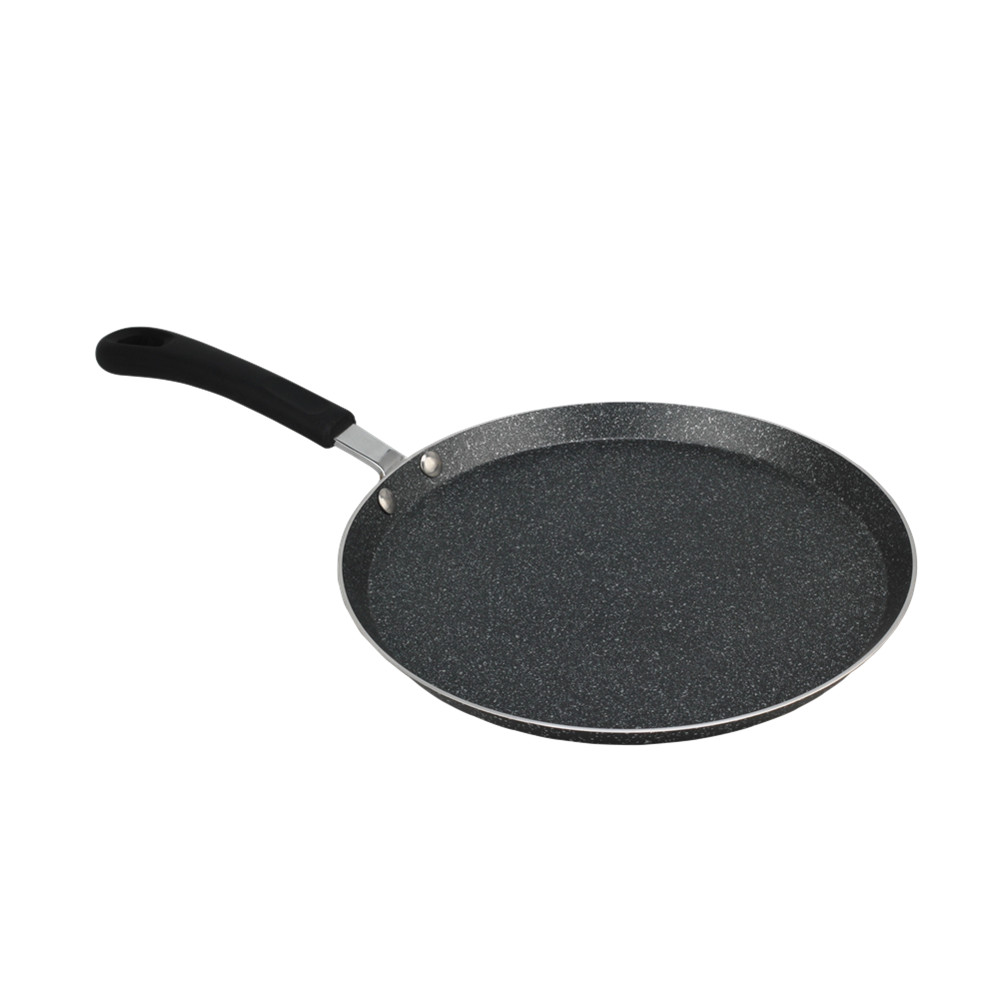 Non-Stick Black Stainless Steel Fry Pan — 5