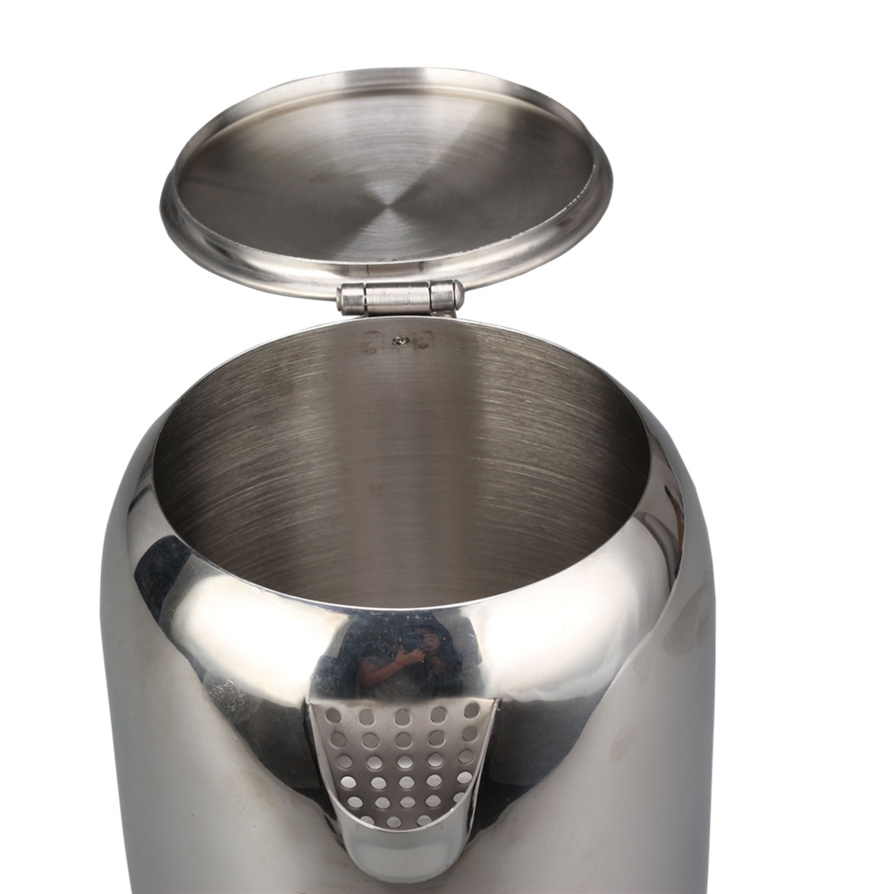 Double Walled Stainless Steel Teapot, Flip Up Kettle — 3