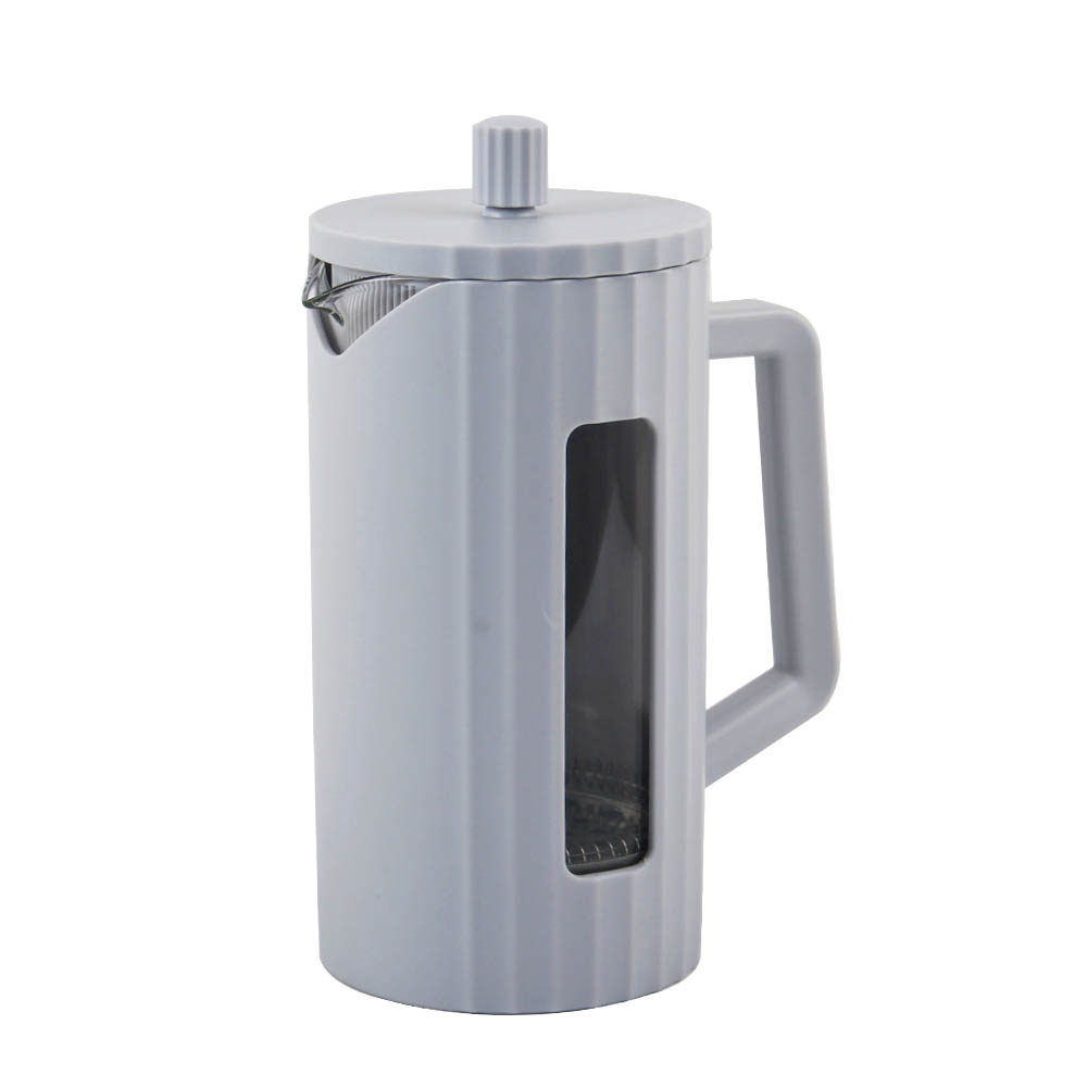 Stainless Steel Plunger System & Durable Borosilicate Heat Resistant Glass Coffee Press — 3