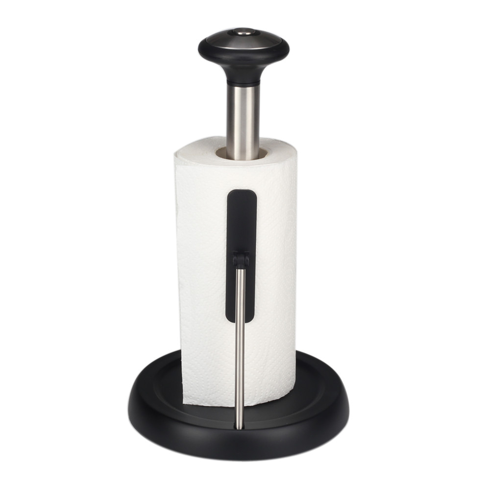 Good Grips Simplytear Paper Towel Holder - Stainless Steel (Silver & Black) — 8
