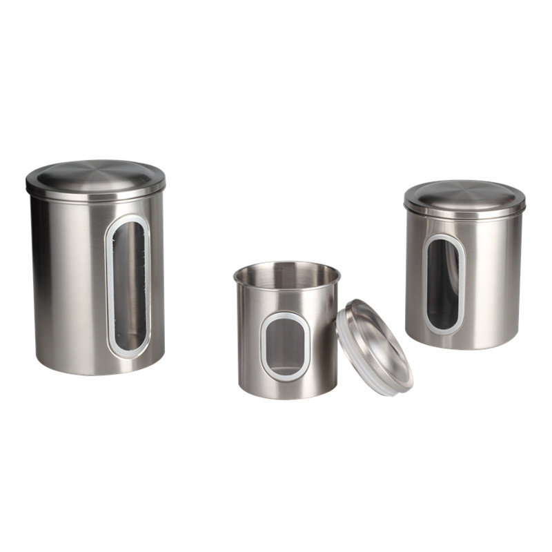 Stainless Steel Kitchen Canister — 2