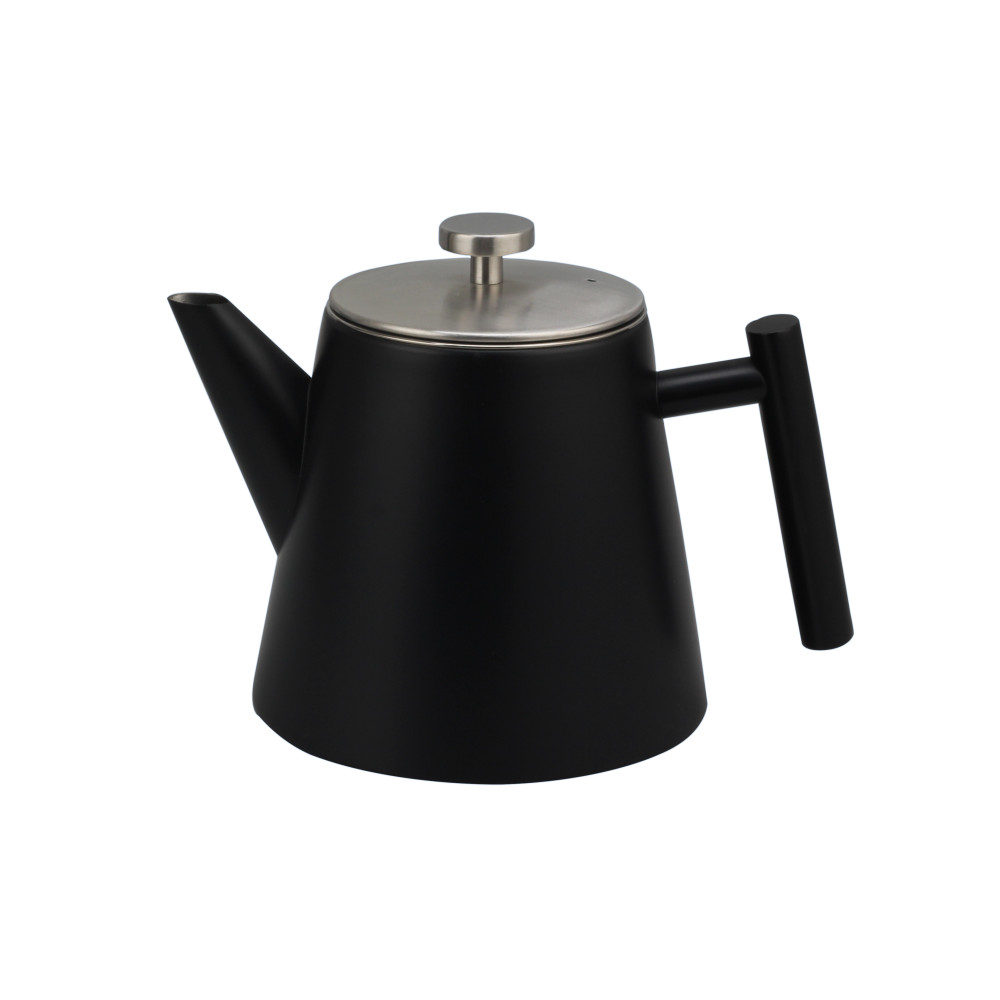 Stainless Steel Teapot Coffee Pot With Infuser — 2