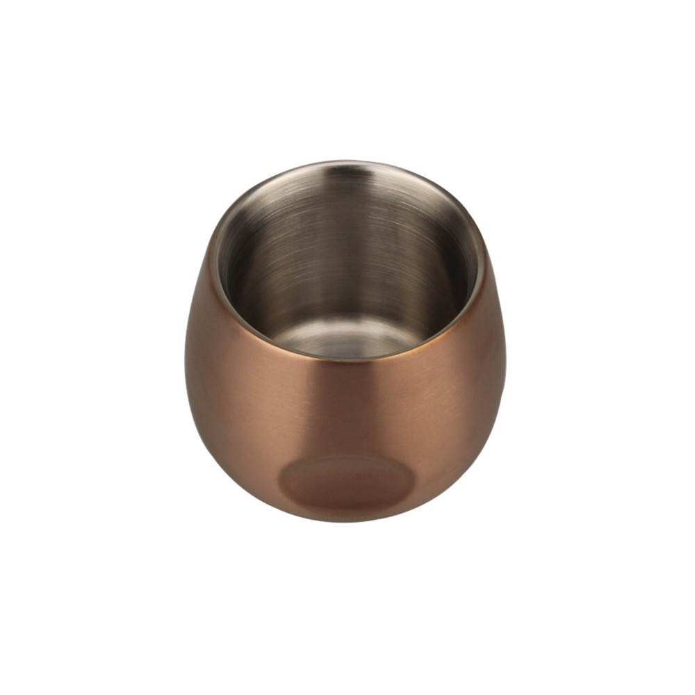 Double Wall Small Metal Insulated Drinking Cups for Home — product information