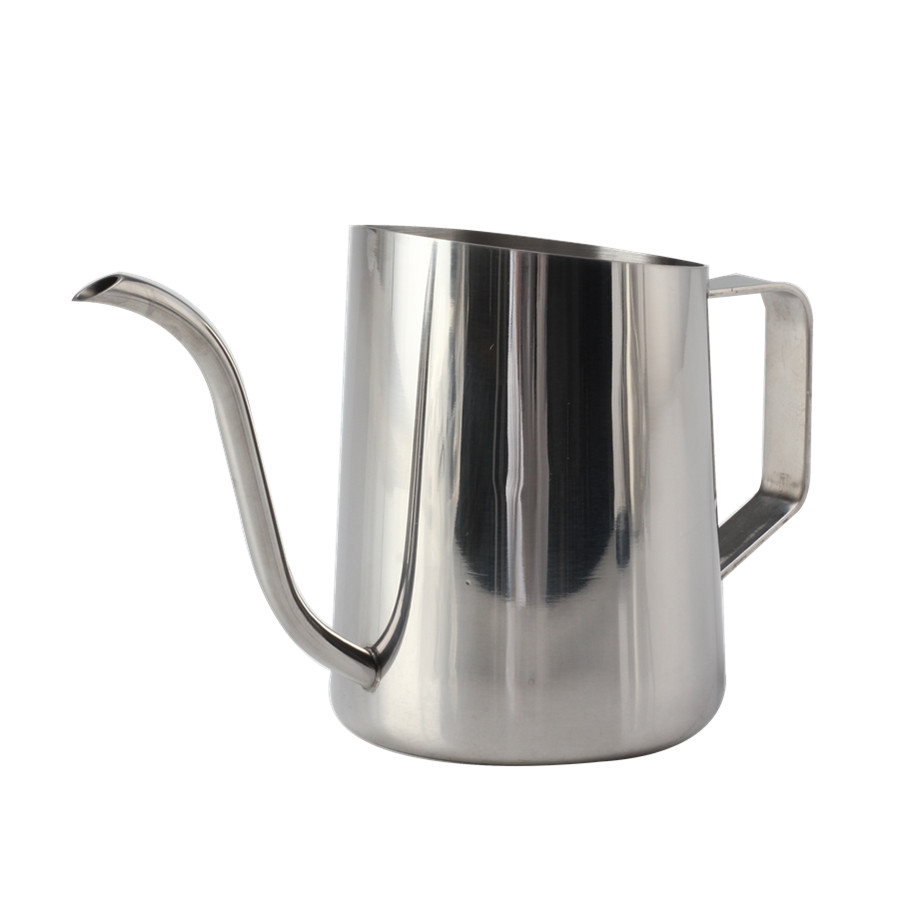 Gooseneck Coffee Kettle With Long Narrow Spout — 6