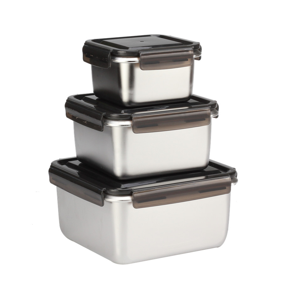 Stainless Steel Lunch Box — product information