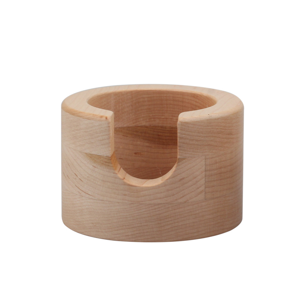 Coffee Tamping Station Wood Coffee Portafilter Tamping Stand — 3