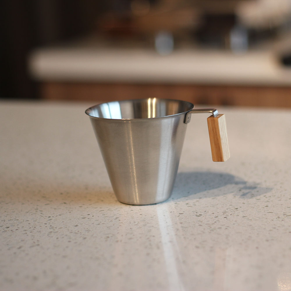 Stainless Steel Espresso Cups, Espresso Accessories — 6