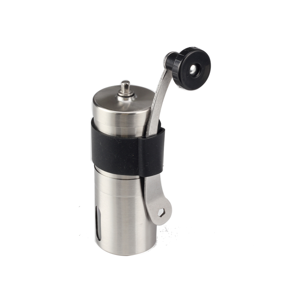 Manual Stainless Steel Coffee Grinder for Camping, Travel, Espresso — product information