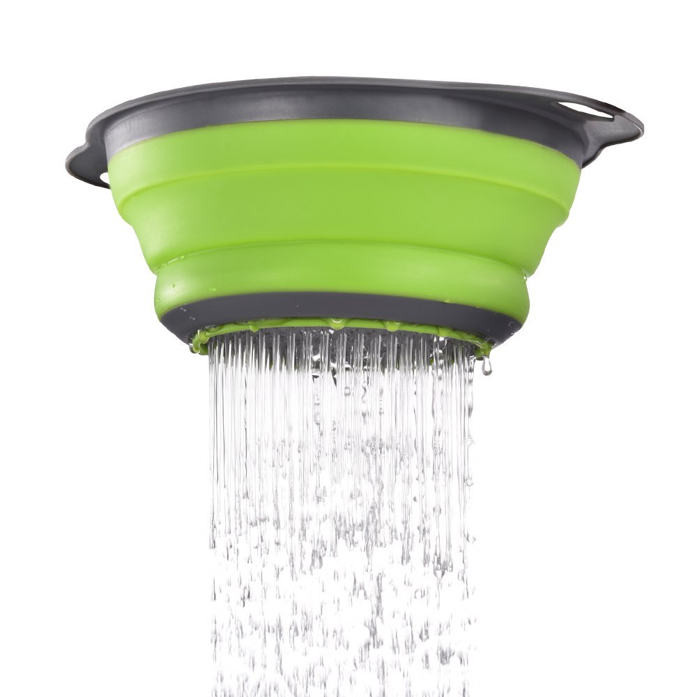 Foldable Strainer Basket for Washing Vegetables And Fruits — 5