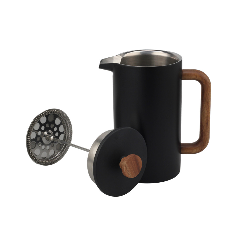 34OZ Stainless Steel Double Wall French Press — 7
