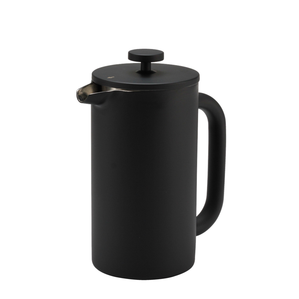 Matt /Silver High Quality Stainless Steel Manual Coffee Makers 34oz — product information