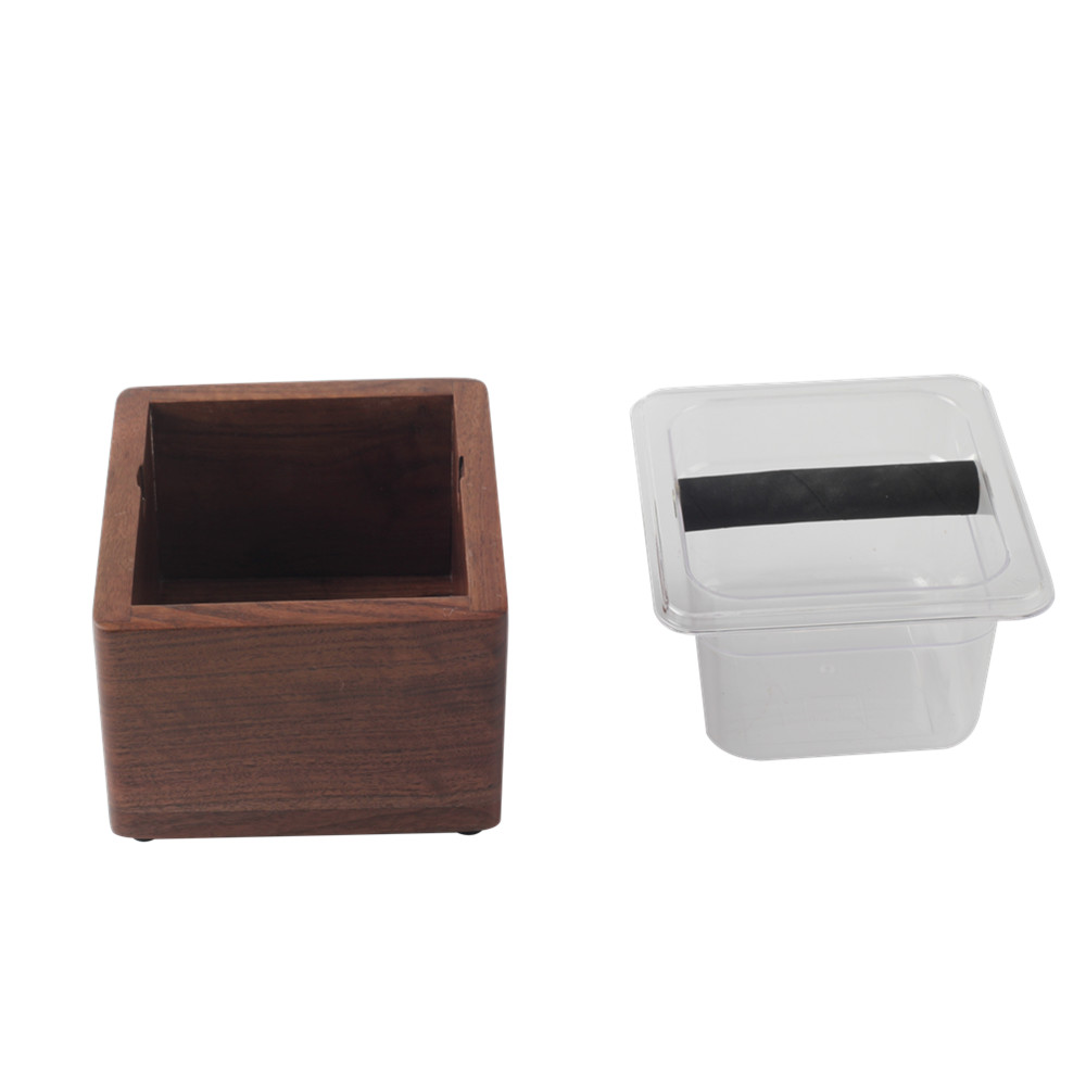 Coffee Knock Box With Durable Knock Bar, Espresso Accessories — 2