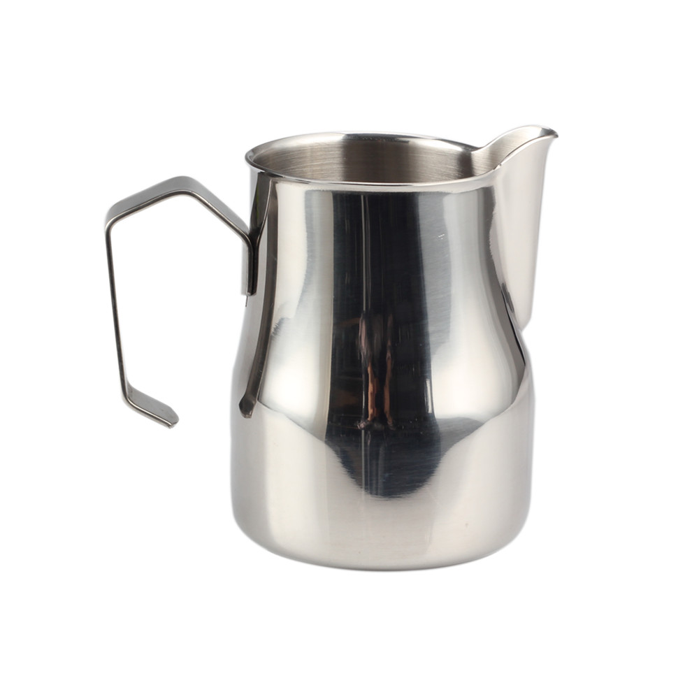 Stainless Steel Milk Frother Cup, Barista Latte Art Milk Jug — 6